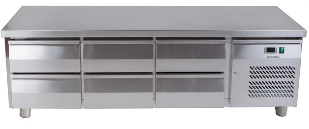 Grillkylbänk 6 draglådor