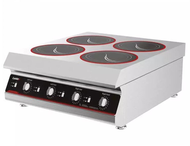 Induktionsspis 4 plattor 3,5kW