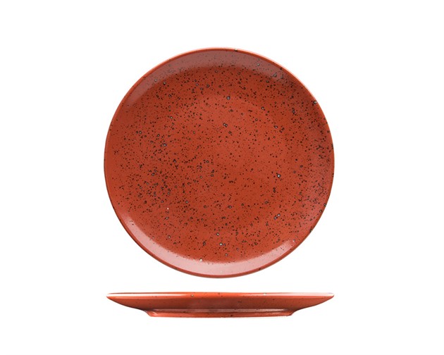 Lifestyle VOLCANO Tallrik flat utan bräm D24cm