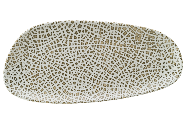 Bonna Lapya Wood rekt tallrik 36cm