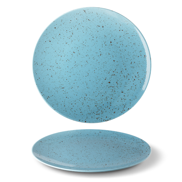 Lifestyle ARCTIC BLUE Tallrik flat utan bräm D30cm