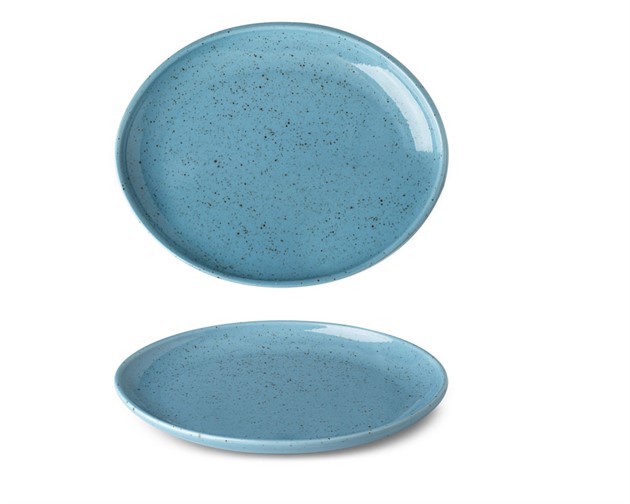Lifestyle ARCTIC BLUE Tallrik Oval 20cm