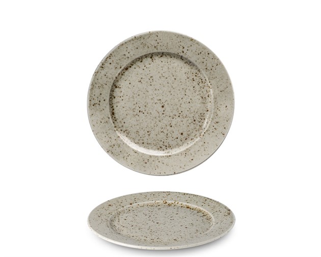 Lifestyle NATURAL Tallrik flat med bräm D17cm