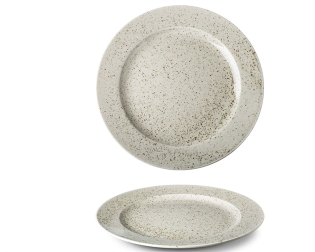 Lifestyle NATURAL Tallrik flat med bräm D28cm