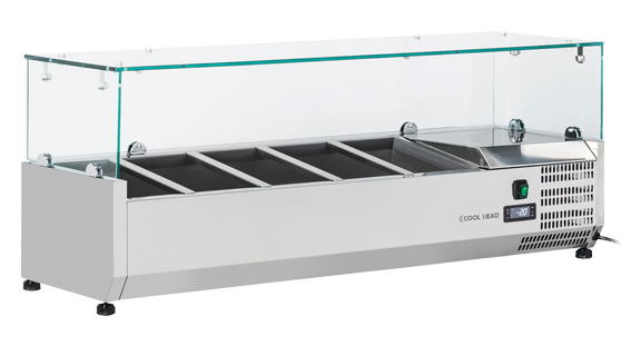 Kylränna 120 cm 5st GN1/4