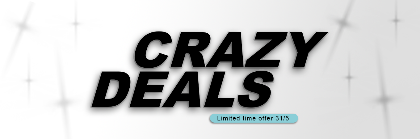 Crazy deals hela maj månad