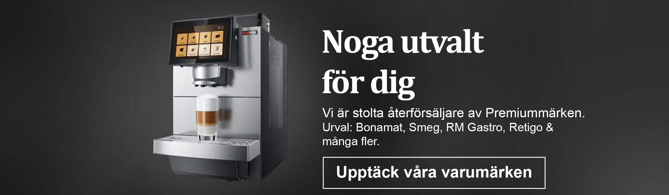 Ett urval av varumärken som Gastrobutiken säljer